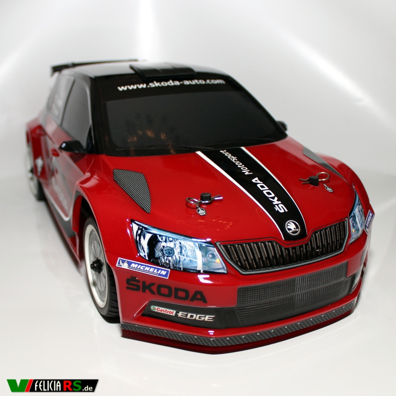  Škoda Fabia R5 RC 1:10 Monte Carlo Design